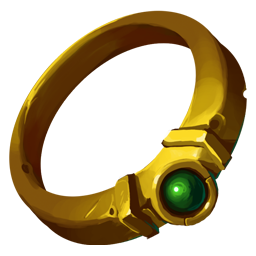 Anello di Smeraldo Fine Forgiato Infernale +6