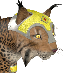 Satingepanzerter Luchs