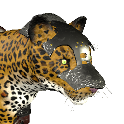 Leopardo Blindado de Cuero