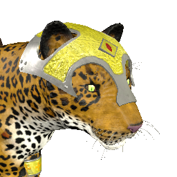 Satingepanzerter Leopard
