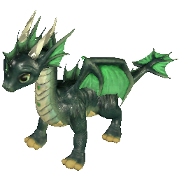 Pui de dragon de mare (verde)